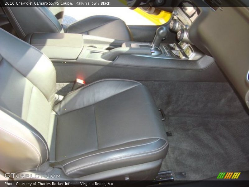 Rally Yellow / Black 2010 Chevrolet Camaro SS/RS Coupe