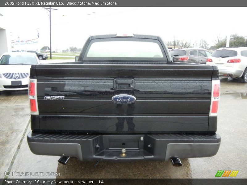 Black / Stone/Medium Stone 2009 Ford F150 XL Regular Cab