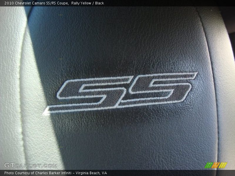 Rally Yellow / Black 2010 Chevrolet Camaro SS/RS Coupe