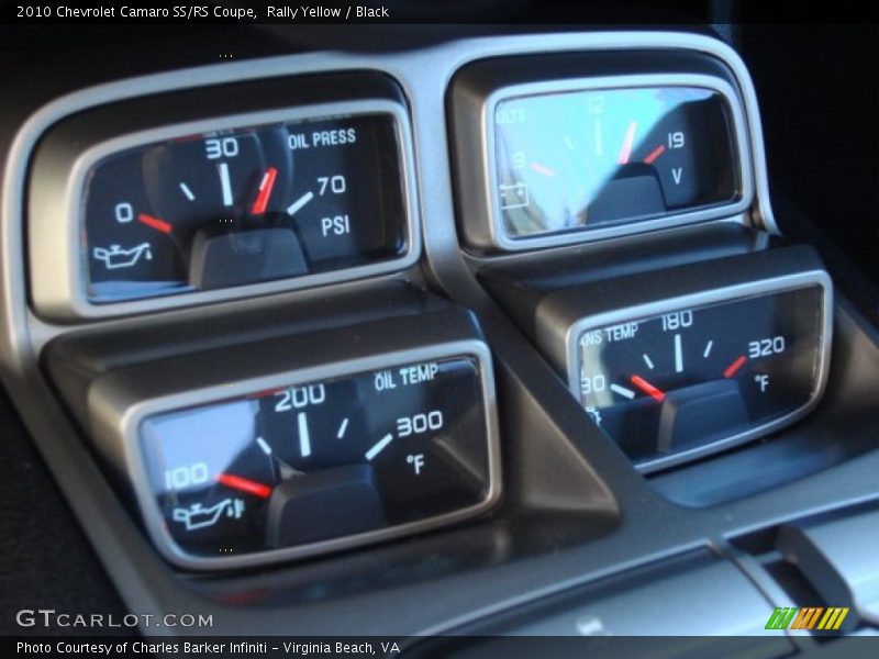 Rally Yellow / Black 2010 Chevrolet Camaro SS/RS Coupe