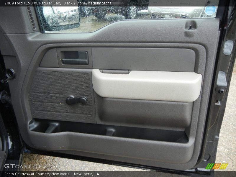 Black / Stone/Medium Stone 2009 Ford F150 XL Regular Cab
