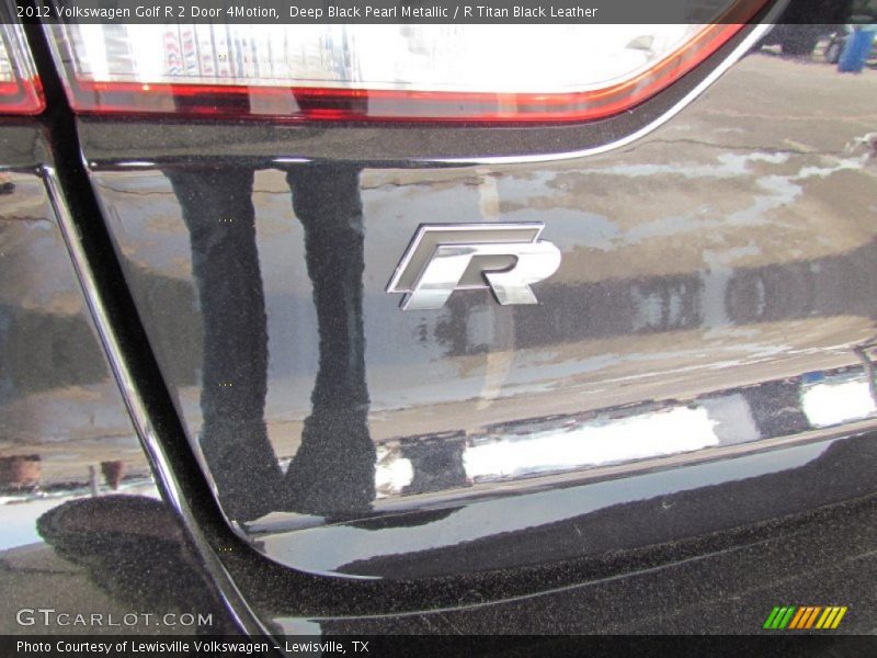 R Badge - 2012 Volkswagen Golf R 2 Door 4Motion