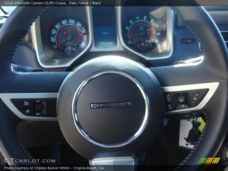 Rally Yellow / Black 2010 Chevrolet Camaro SS/RS Coupe