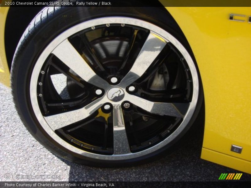 Rally Yellow / Black 2010 Chevrolet Camaro SS/RS Coupe