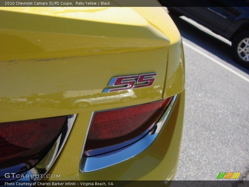 Rally Yellow / Black 2010 Chevrolet Camaro SS/RS Coupe