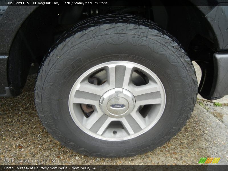 Black / Stone/Medium Stone 2009 Ford F150 XL Regular Cab