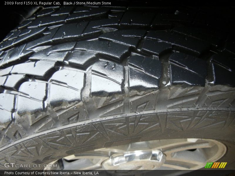 Black / Stone/Medium Stone 2009 Ford F150 XL Regular Cab