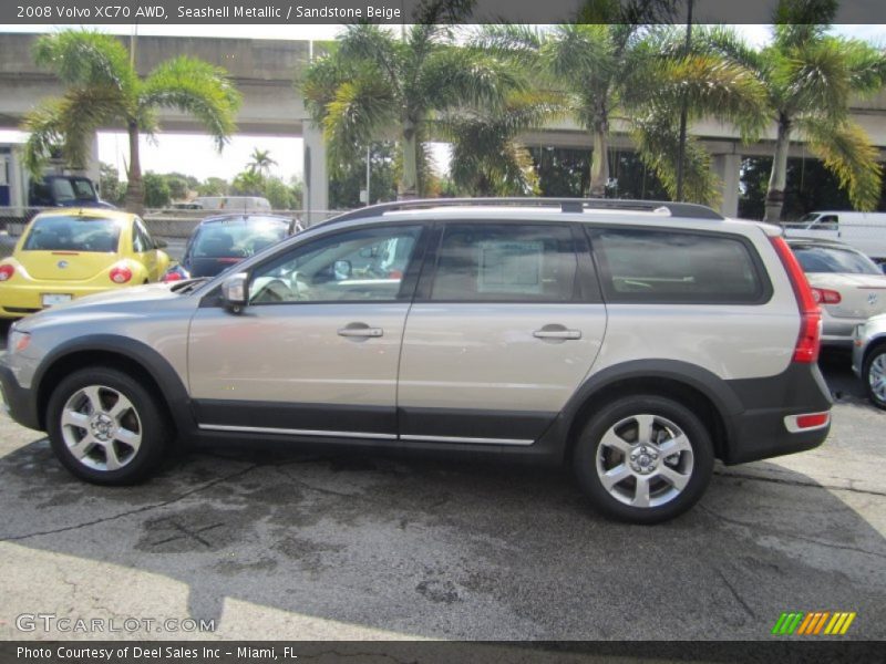 Seashell Metallic / Sandstone Beige 2008 Volvo XC70 AWD