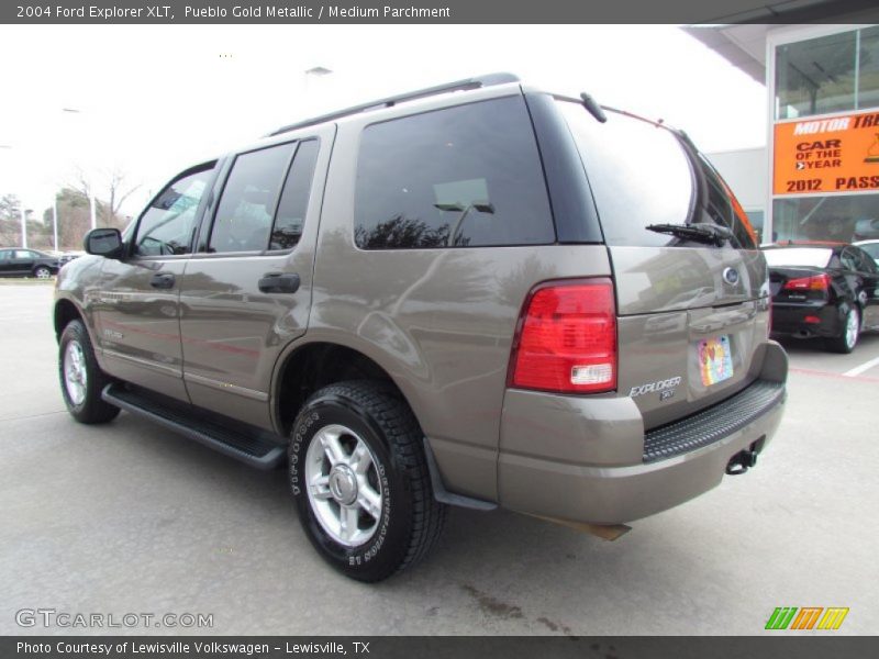 Pueblo Gold Metallic / Medium Parchment 2004 Ford Explorer XLT