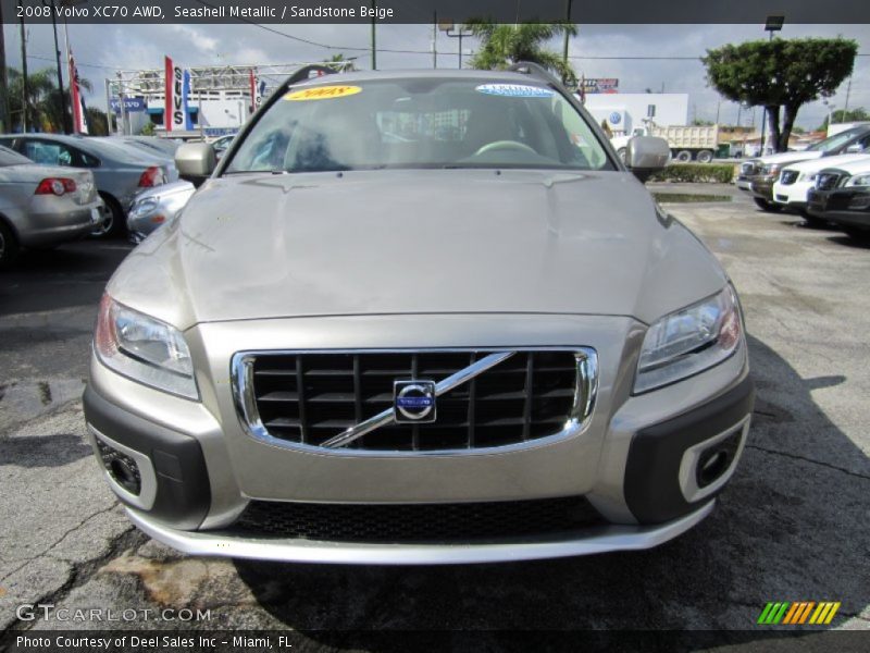 Seashell Metallic / Sandstone Beige 2008 Volvo XC70 AWD
