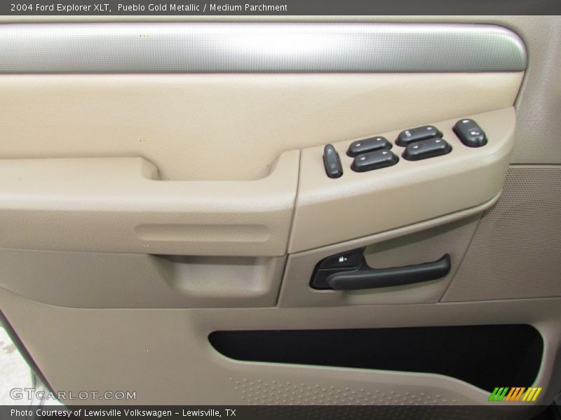 Pueblo Gold Metallic / Medium Parchment 2004 Ford Explorer XLT
