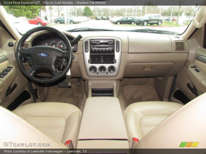 Dashboard of 2004 Explorer XLT
