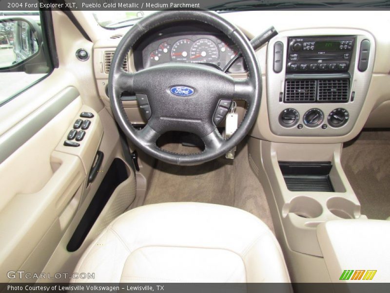 Dashboard of 2004 Explorer XLT