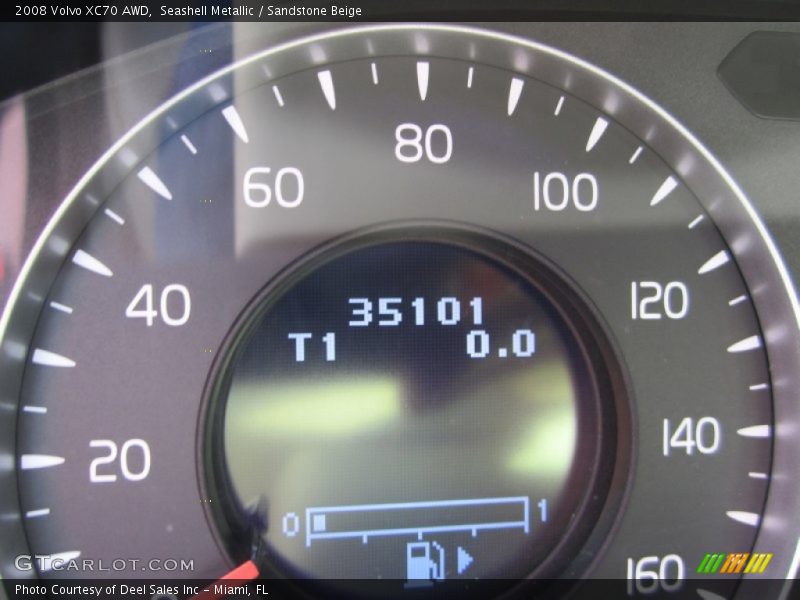 Seashell Metallic / Sandstone Beige 2008 Volvo XC70 AWD