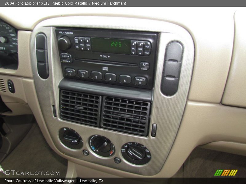 Controls of 2004 Explorer XLT