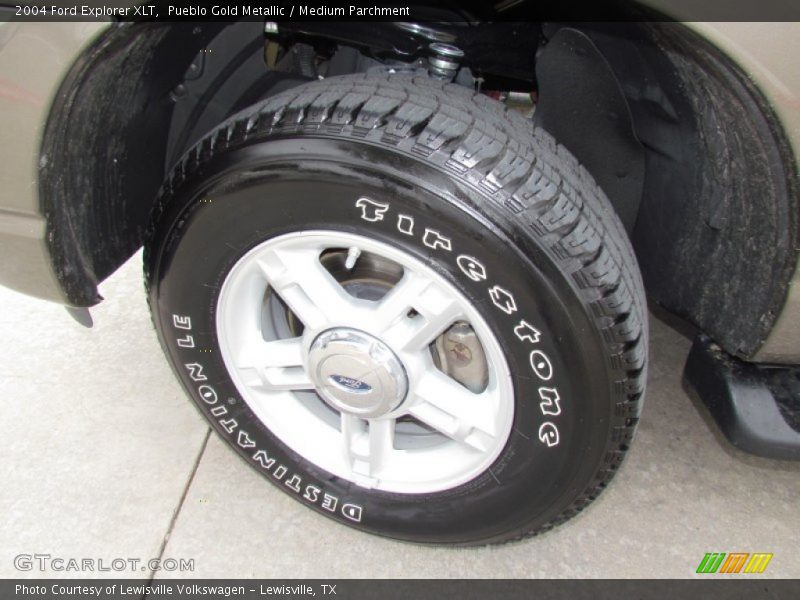 Pueblo Gold Metallic / Medium Parchment 2004 Ford Explorer XLT