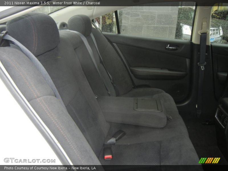 Winter Frost White / Charcoal 2011 Nissan Maxima 3.5 S