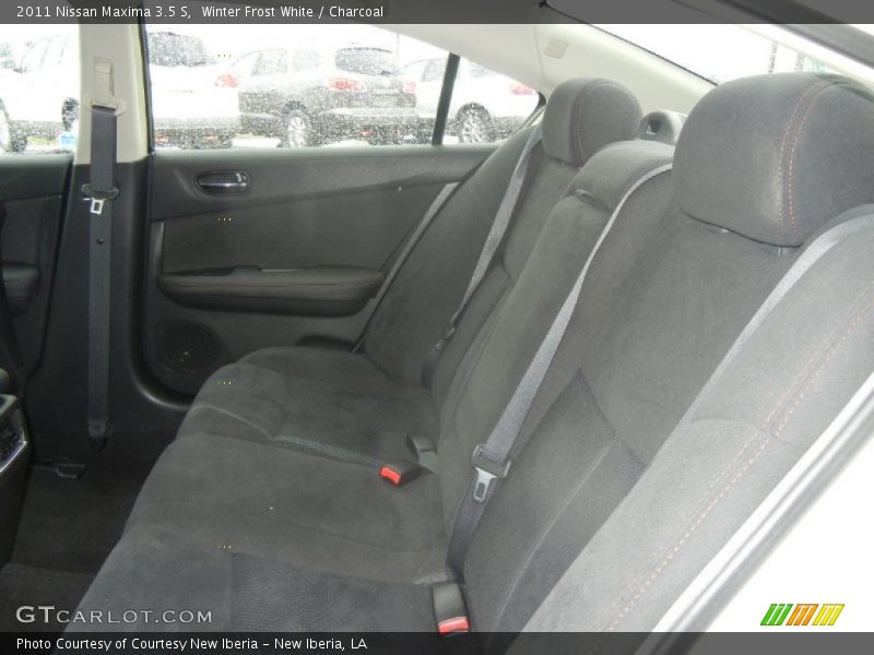 Winter Frost White / Charcoal 2011 Nissan Maxima 3.5 S