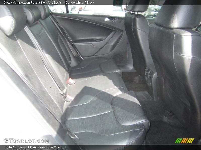 Candy White / Black 2010 Volkswagen Passat Komfort Sedan