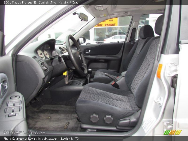  2001 Protege ES Gray Interior