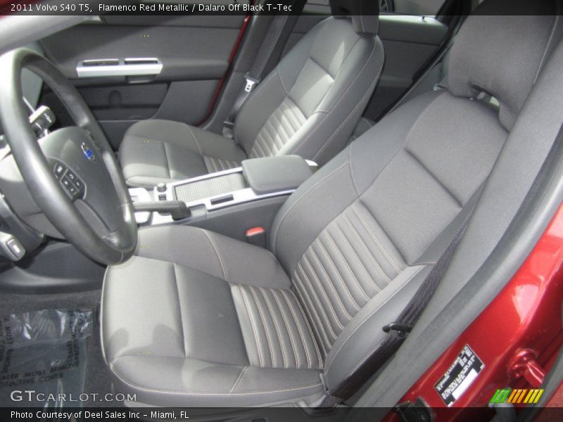 Flamenco Red Metallic / Dalaro Off Black T-Tec 2011 Volvo S40 T5