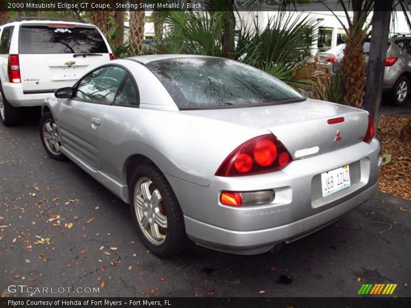 Sterling Silver Metallic / Black 2000 Mitsubishi Eclipse GT Coupe
