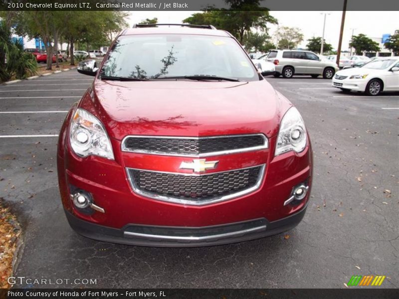 Cardinal Red Metallic / Jet Black 2010 Chevrolet Equinox LTZ