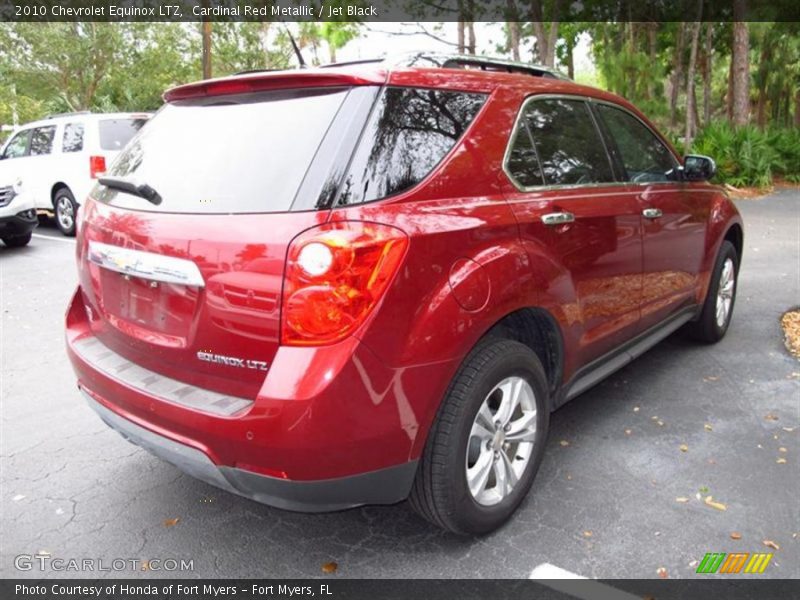 Cardinal Red Metallic / Jet Black 2010 Chevrolet Equinox LTZ