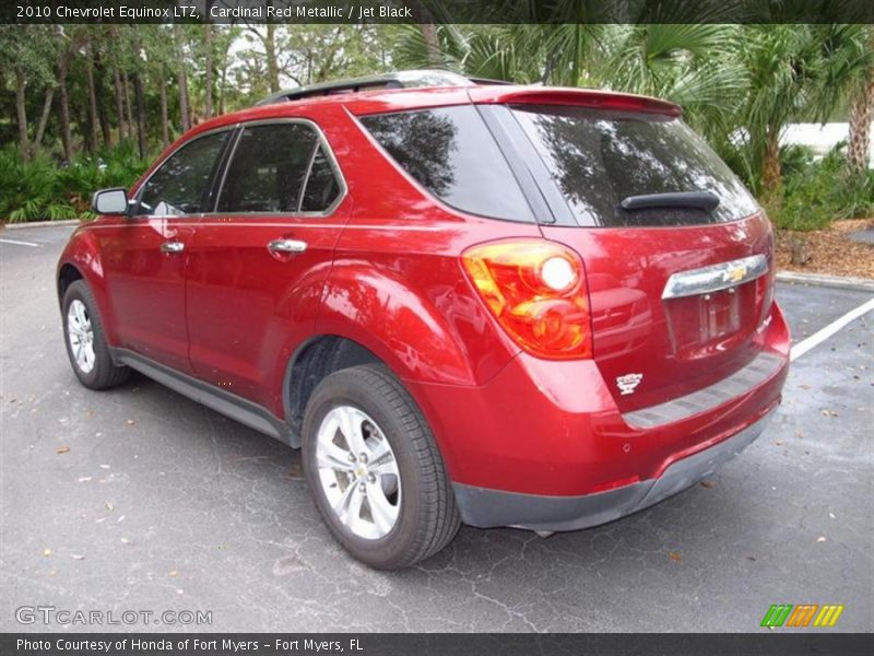 Cardinal Red Metallic / Jet Black 2010 Chevrolet Equinox LTZ