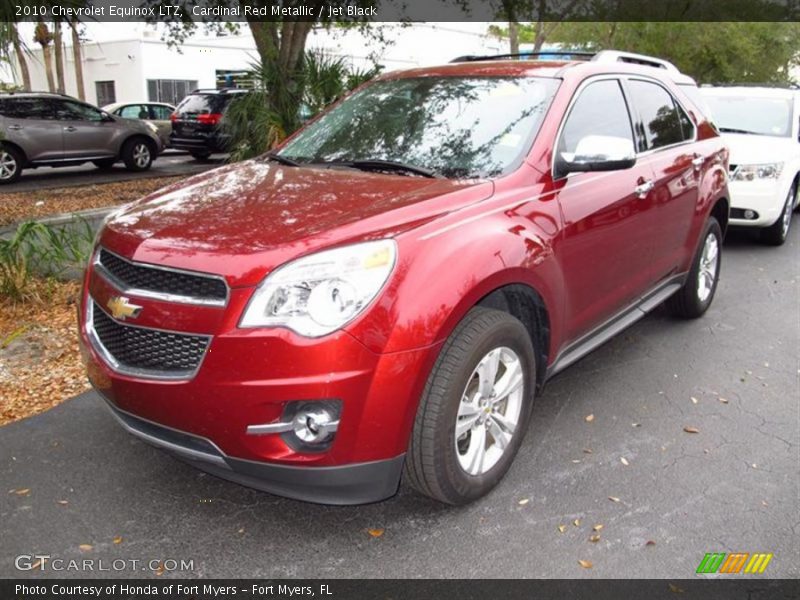 Cardinal Red Metallic / Jet Black 2010 Chevrolet Equinox LTZ