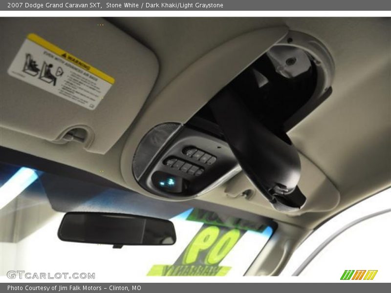 Stone White / Dark Khaki/Light Graystone 2007 Dodge Grand Caravan SXT