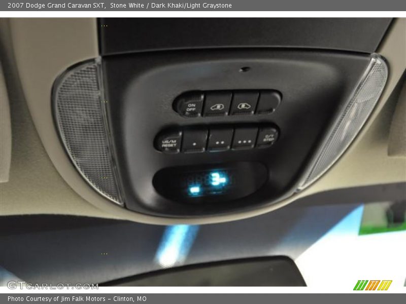 Stone White / Dark Khaki/Light Graystone 2007 Dodge Grand Caravan SXT