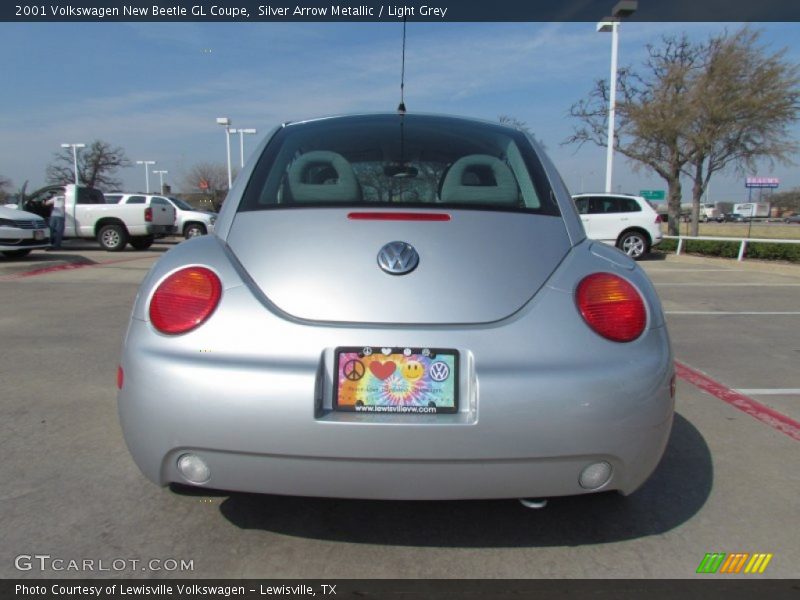 Silver Arrow Metallic / Light Grey 2001 Volkswagen New Beetle GL Coupe