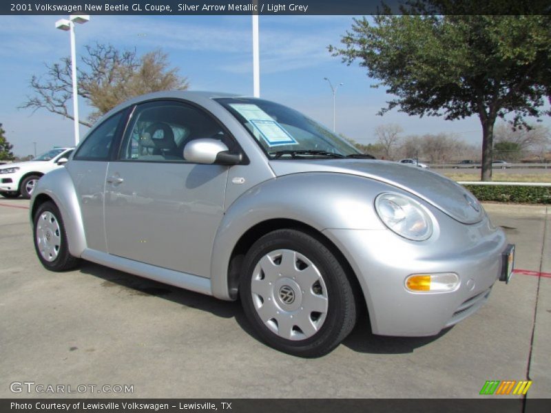 Front 3/4 View of 2001 New Beetle GL Coupe