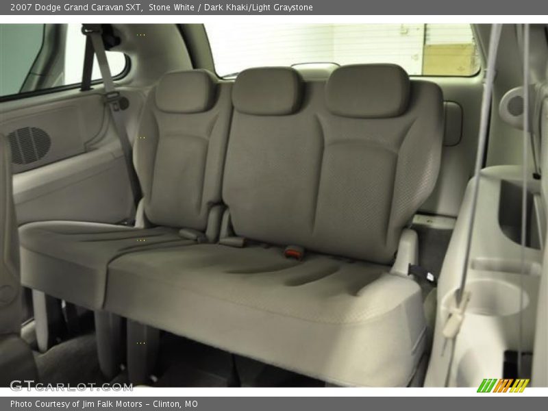 Stone White / Dark Khaki/Light Graystone 2007 Dodge Grand Caravan SXT
