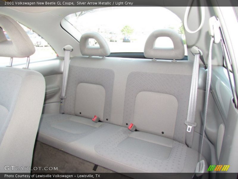 Silver Arrow Metallic / Light Grey 2001 Volkswagen New Beetle GL Coupe