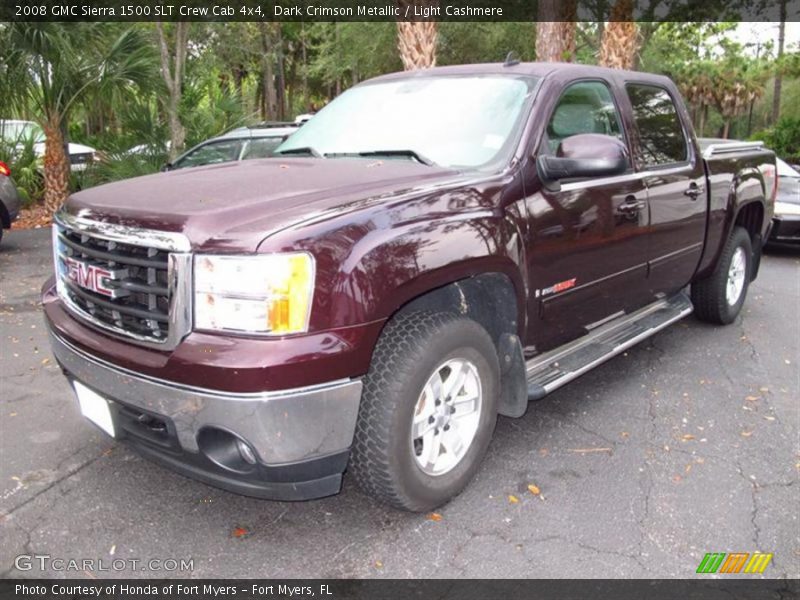 Front 3/4 View of 2008 Sierra 1500 SLT Crew Cab 4x4