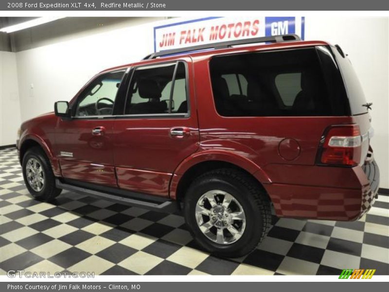 Redfire Metallic / Stone 2008 Ford Expedition XLT 4x4