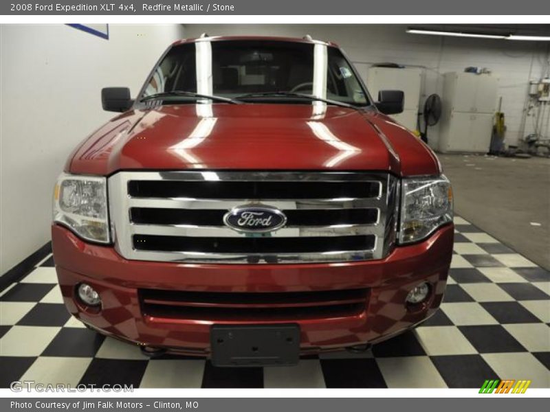 Redfire Metallic / Stone 2008 Ford Expedition XLT 4x4