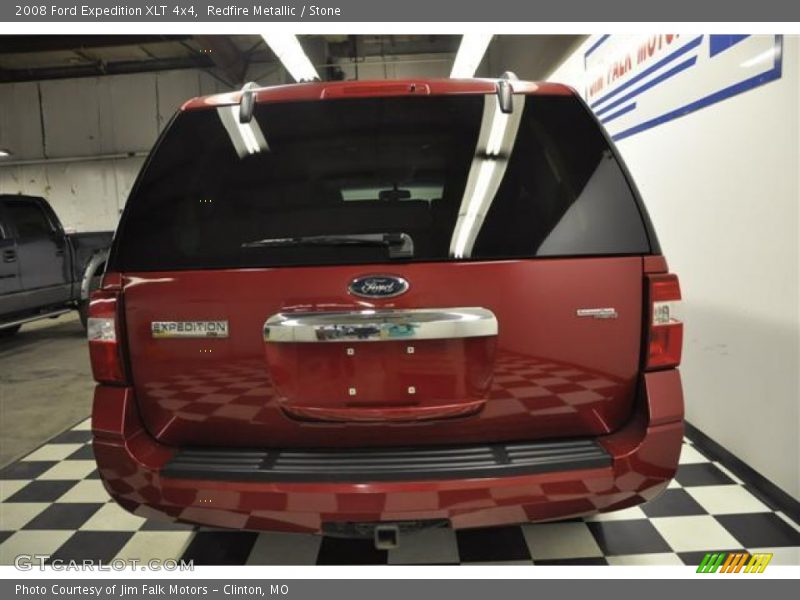 Redfire Metallic / Stone 2008 Ford Expedition XLT 4x4