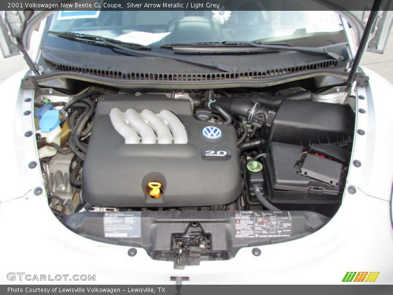  2001 New Beetle GL Coupe Engine - 2.0 Liter SOHC 8-Valve 4 Cylinder