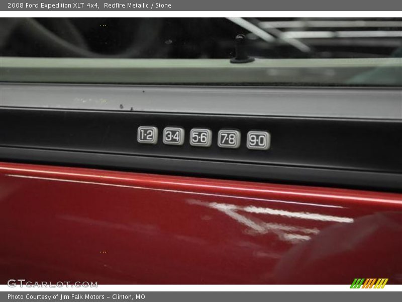 Redfire Metallic / Stone 2008 Ford Expedition XLT 4x4