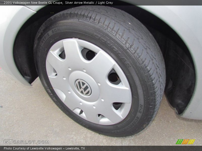 Silver Arrow Metallic / Light Grey 2001 Volkswagen New Beetle GL Coupe