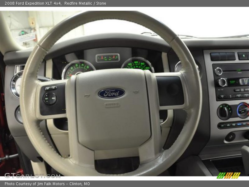 Redfire Metallic / Stone 2008 Ford Expedition XLT 4x4