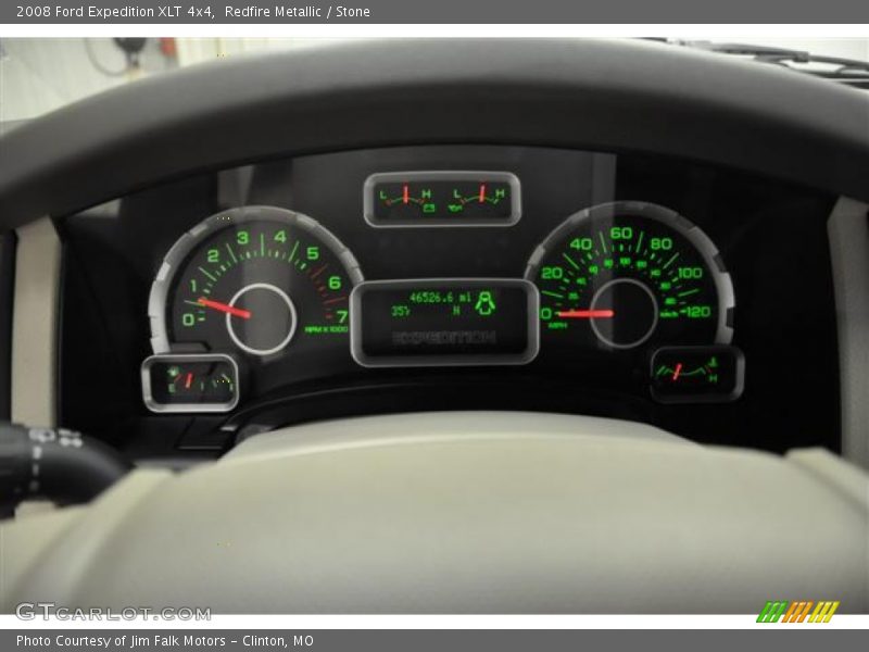 Redfire Metallic / Stone 2008 Ford Expedition XLT 4x4