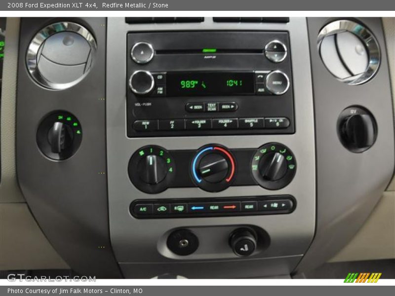 Redfire Metallic / Stone 2008 Ford Expedition XLT 4x4