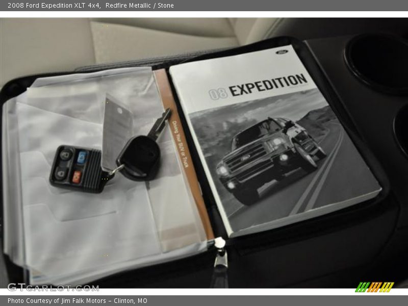 Redfire Metallic / Stone 2008 Ford Expedition XLT 4x4