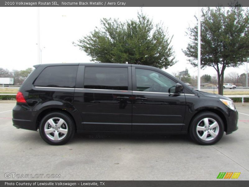  2010 Routan SEL Nocturne Black Metallic