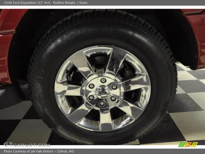 Redfire Metallic / Stone 2008 Ford Expedition XLT 4x4