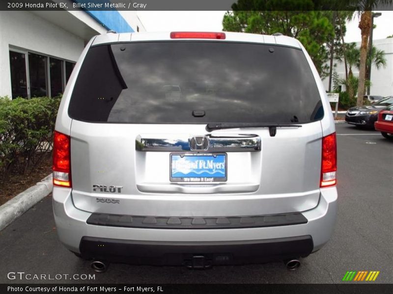 Billet Silver Metallic / Gray 2009 Honda Pilot EX